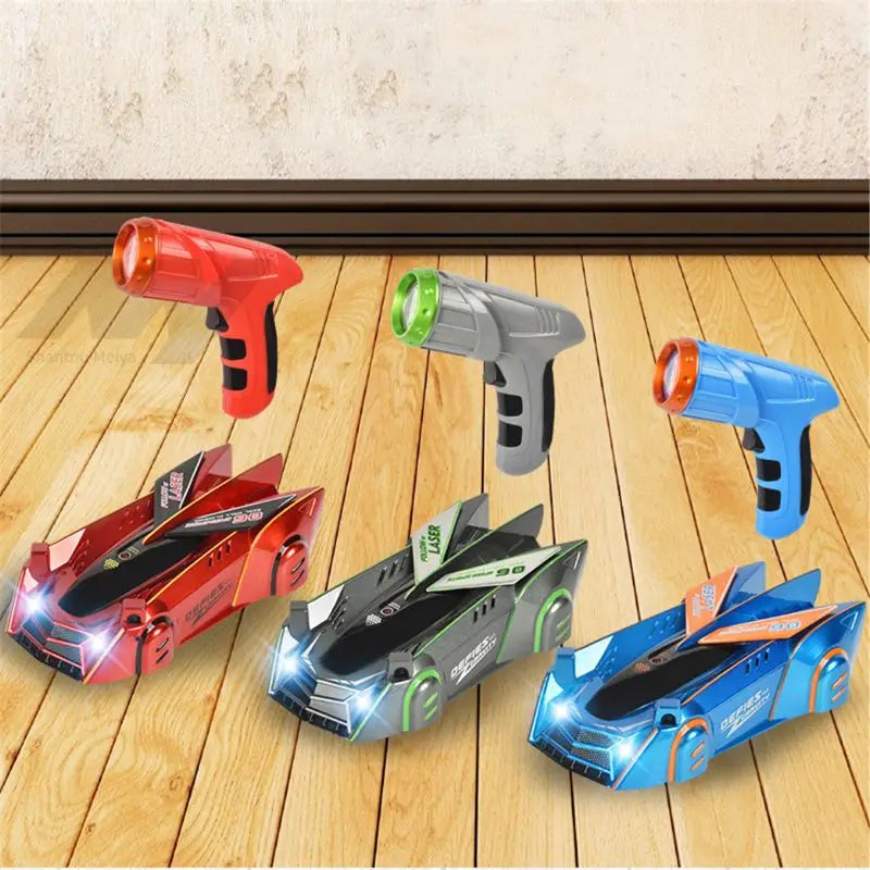 Follow By The Light Remote Control Car Four-wheel Wireless Car for Creative Toys Party Favors for Kids Birthday Gift