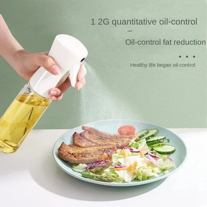 Kitchen Oil Bottle Cooking Oil Spray Olive Oil Bottle Fitness Barbecue Spray Dispenser