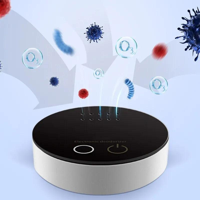 Air Purifier for Sterilization Deodorization Disinfection Shoe Cabinet Pet Nest Toilet Portable Electronic Intelligent Purifier