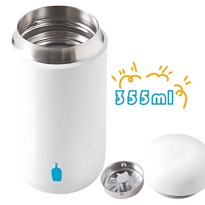355ML High-value Office Insulation Cup Carter Cup Ceramic Coated 304 Insulation Cup Drop-proof Double Layer Vacuum Coffee Mug