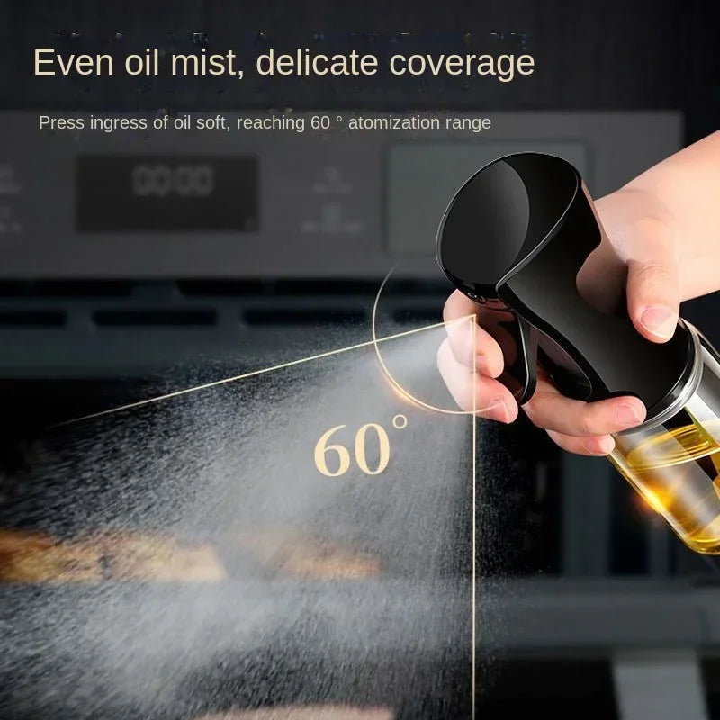 Kitchen Oil Bottle Cooking Oil Spray Olive Oil Bottle Fitness Barbecue Spray Dispenser