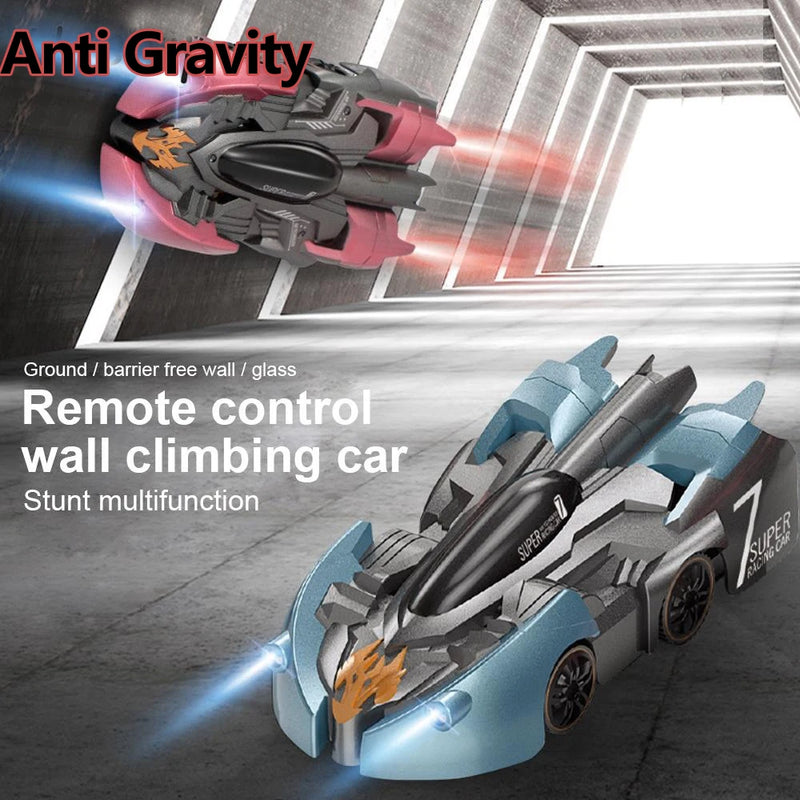 RC Car Climb Wall 2.4G Anti Gravity Climbing Remote Control Car 360 Rotating Stunt Car Climber Auto Toy for Kids Boy Girl Gift
