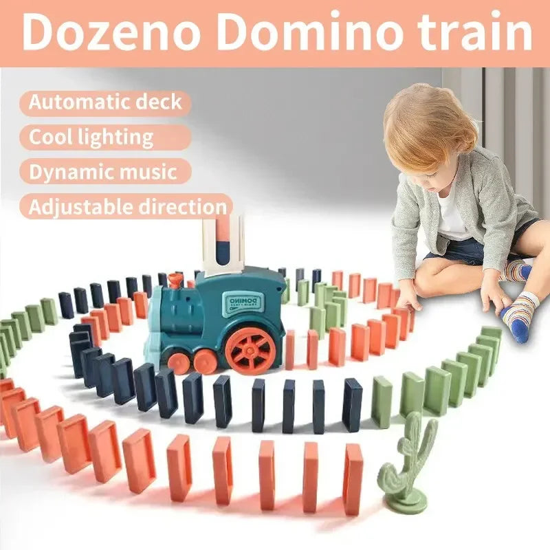 Hot Train Electric Car Brick Blocks Kits Automatic Laying Creative Games Intelligence Educational DIY Toys Kids Birthday Gift